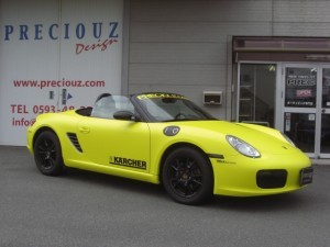 フルラッピング施工例ポルシェボクスター