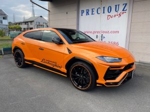 ランボルギーニウルラッピング完成