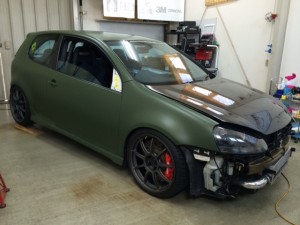 フルラッピング施工例フォルクスワーゲンゴルフ５
