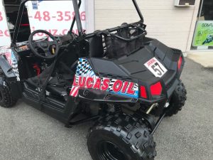 ポラリスRZR170EFIデカール製作完成リアサイド