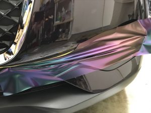 DS3クロスバックメッキパーツラッピングカラーフロー見本