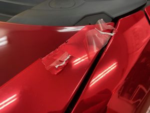 アバルト１２４スパイダーフルラッピング