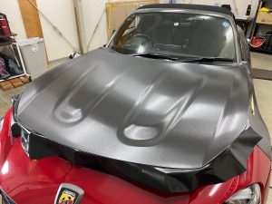 アバルト１２４スパイダーフルラッピング