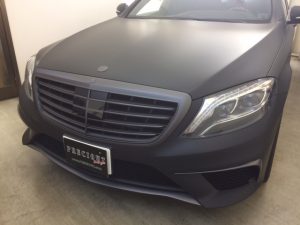 フルラッピング施工例メルセデスベンツSクラス