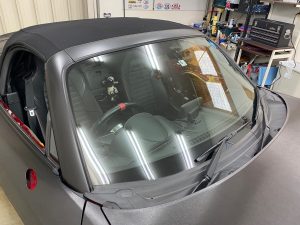 アバルト１２４スパイダーフルラッピング