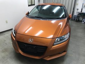 ホンダ Cr Z レーシング ストライプ オリジナルライン制作 Honda カーラッピングのプレシアスデザイン