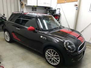 フルラッピング施工例BMWミニＣＡＮＤＥＮ