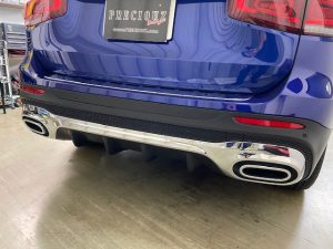 メルセデスベンツＧＬＢモールラッピング施工前リアバンパー