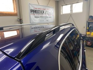 メルセデスベンツＧＬＢモールラッピングルーフレール右後ろ