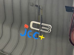シトロエンC3JCCルーフデカール