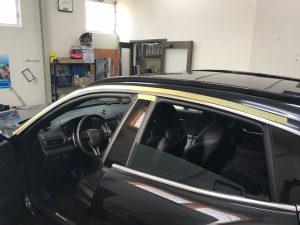 マセラティレバンテメッキール施工前