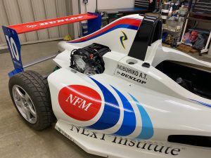 フォーミュラーエンジョイ２デザインラッピング完成ゼッケン１０
