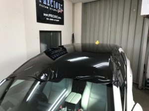 mazdacx-8 マツダcx−８ルーフラッピングフィルム置いた状態