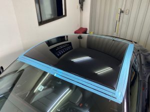 ポルシェGT3ツーリングルーフラッピング
