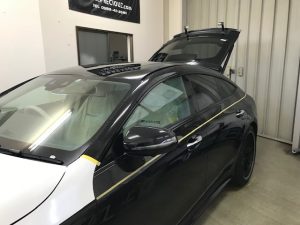 メルセデスAMGGT53ツートンラッピング施工Fドア
