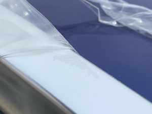 メルセデスベンツＧＬＢモールラッピング施工前ＰＰＦ剥がし