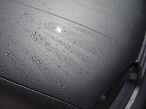 ラッピングフィルムにとって水滴は危険